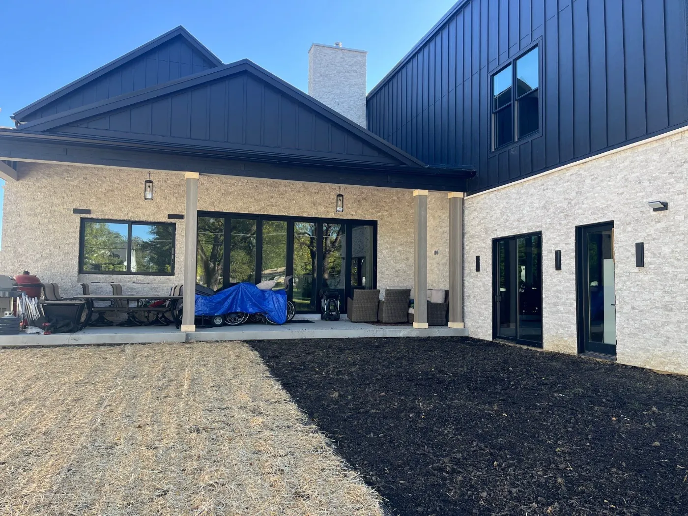 Soffit and fascia work in Maple Village